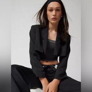 Urban Renewal Cropped Suit Jacket